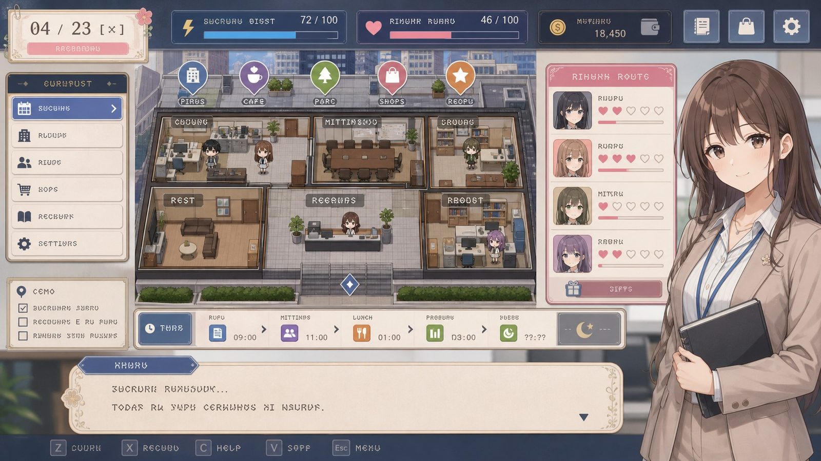 职场女友带回家v1 操作界面 展示图 3